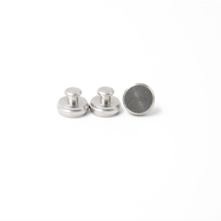 2020 hot sale stainless steel satin brushed press button