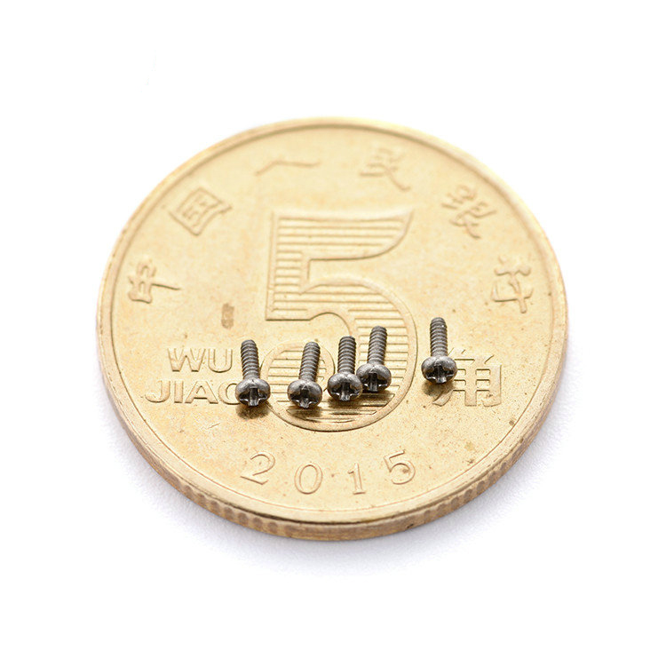 Half round head cross stainless steel small micro screws