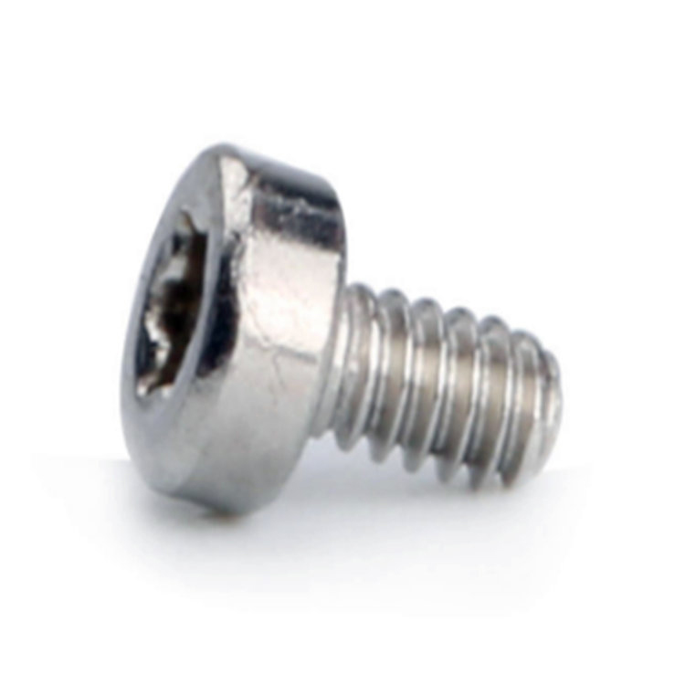 High precision M1.4 6 lobe miniature micro screw for glasses 