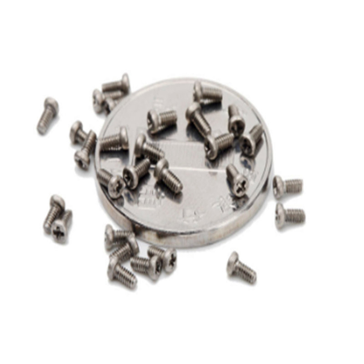 M1.2 titanium mini small size micro screw for watch glasses