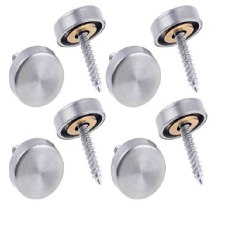 Stainless steel 316 14mm 16mm flat head cup cover mirror screw