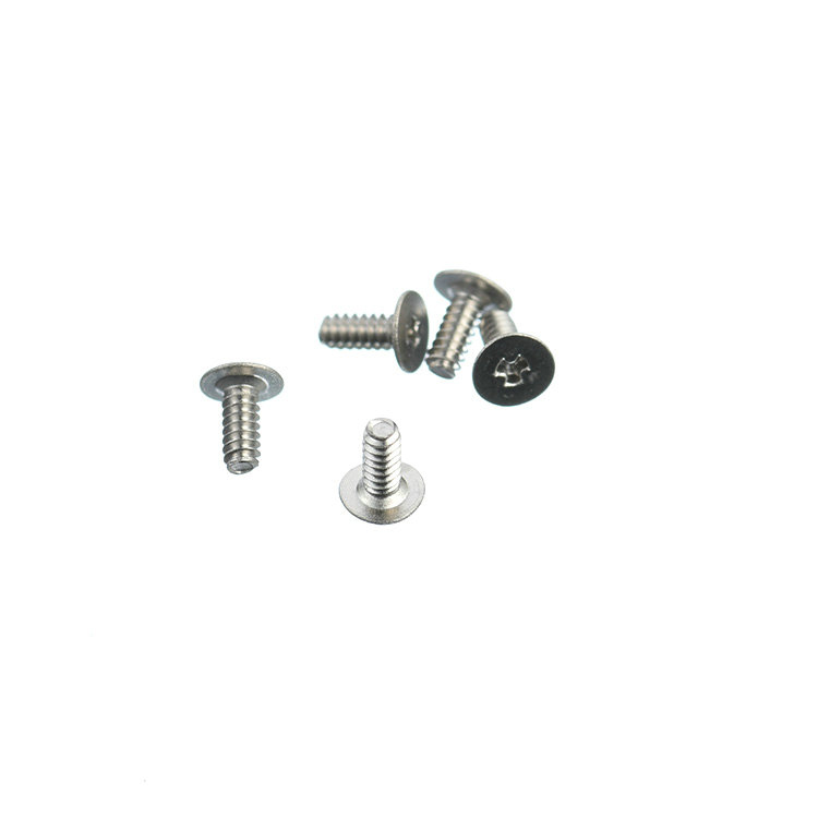Stainless steel flat head Y-shape mini screw