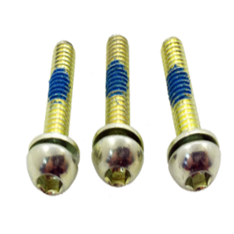 DIN grade 10.9 Pan Hex head Set screw with washer