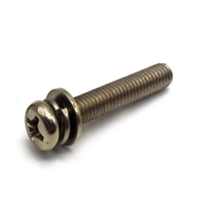 GB9074.4 Cross Spring washer and flat washer Combination Screw