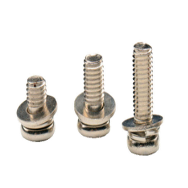 Hot sale assembled combined machine screw with washer and nut