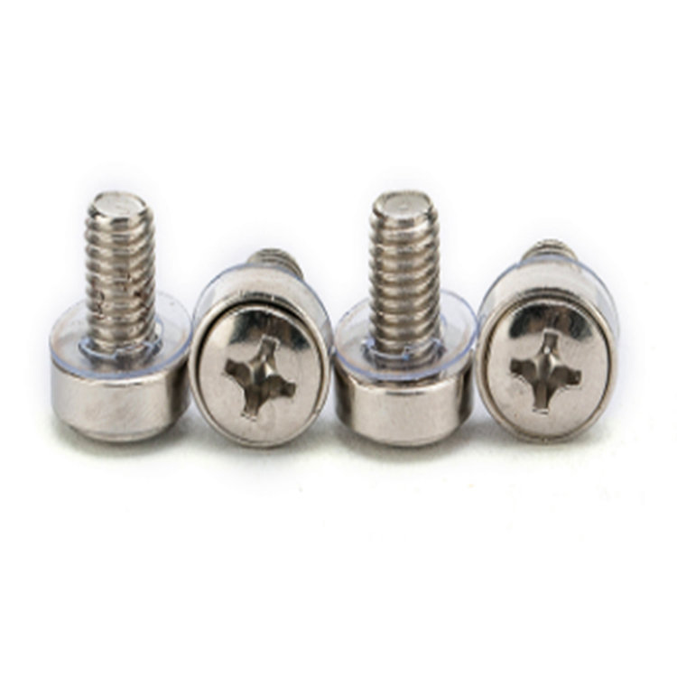 M4 Nickel Plated Oval Head Rack screw for Server Rack Cabinet