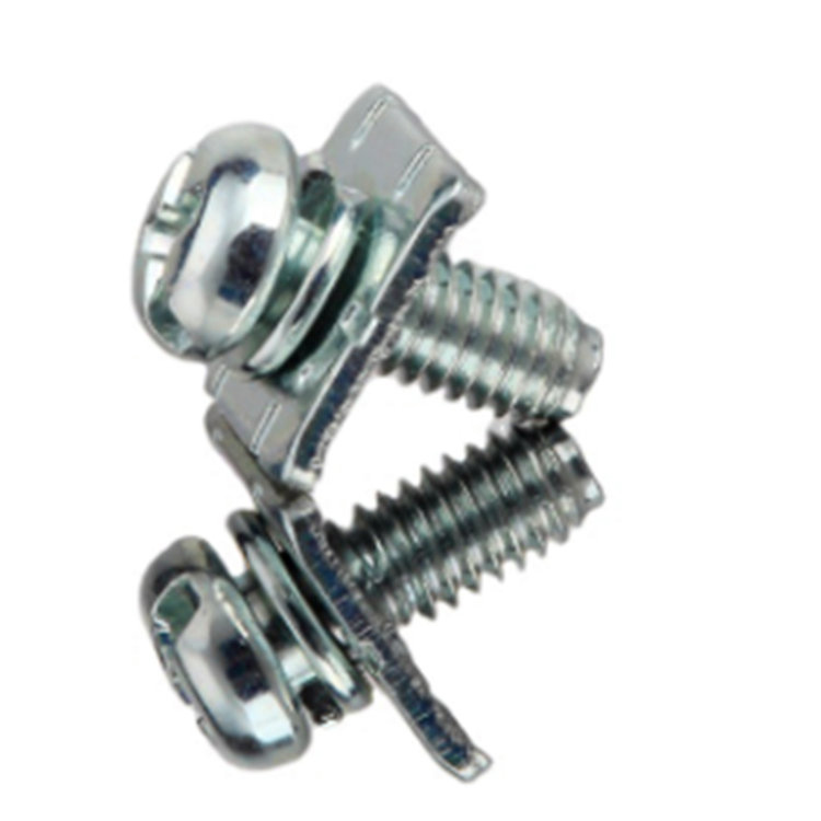 Pan head Cross Slot Terminal block micro square washer set screw