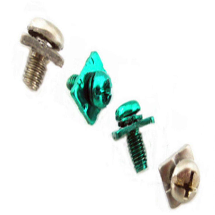 Pan head square washer combination set screw for terminal