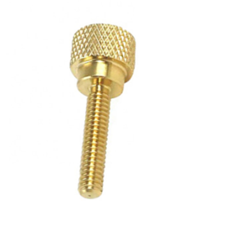 Customized Brass Knurled Knob Thumb Screws