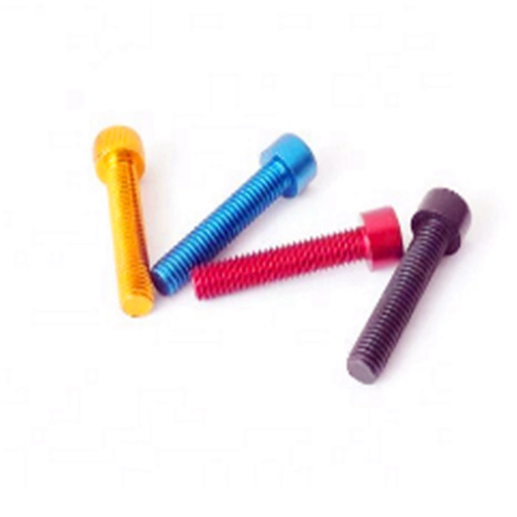 Hot products anodized aluminum hexagon socket head cup screw