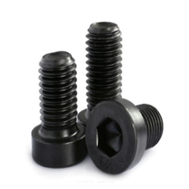 ISO 4762 carbon steel blackening hexagon socket head cup screw