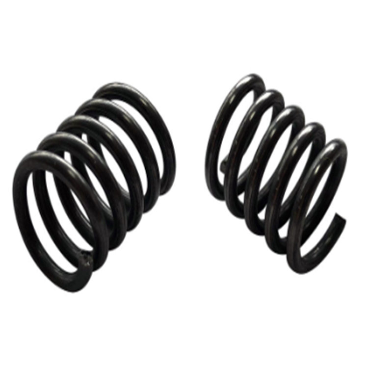 Custom black stainless steel compression spring