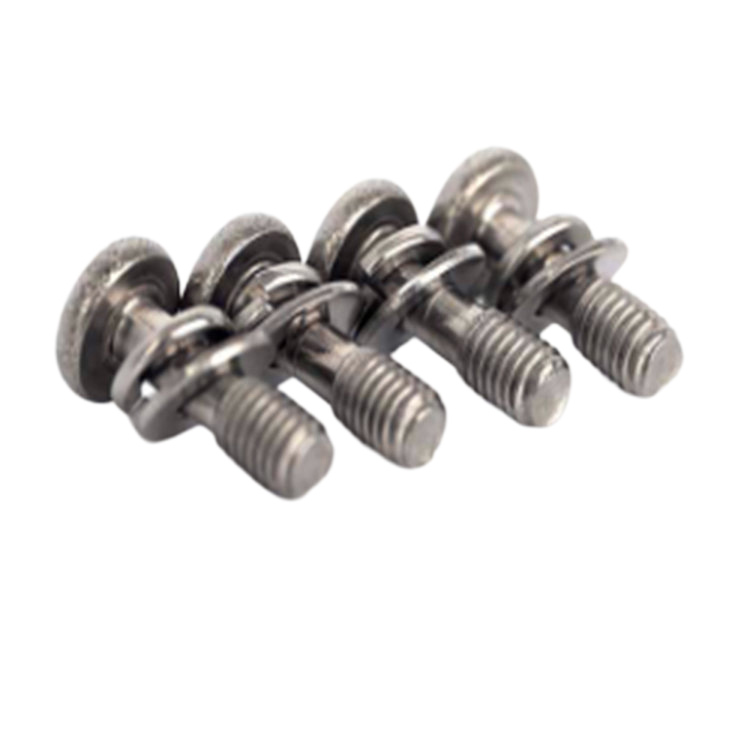 Stainless Steel 18-8 Pan Head Cross Captive Panel Screw with washeres
