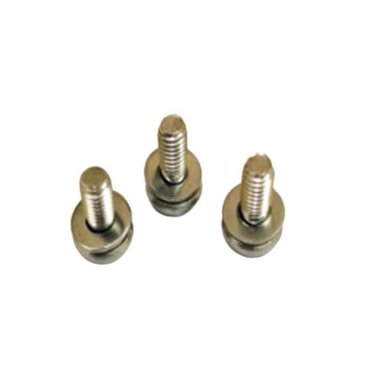 Torx pan head combination screw with spring washer