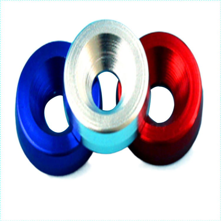 Aluminum all colors fender conical washer