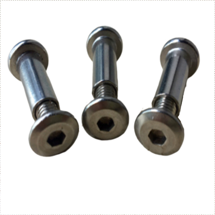 High quality customized round head hex socket chicago screw