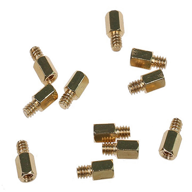 Hot Selling M2 M2.5 M3 Solid Brass Standoff for motherboard case