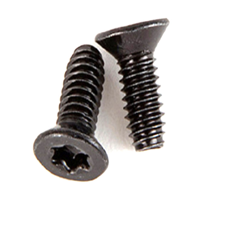 Black DIN7991 Countersunk Head Torx Micro Small Screw