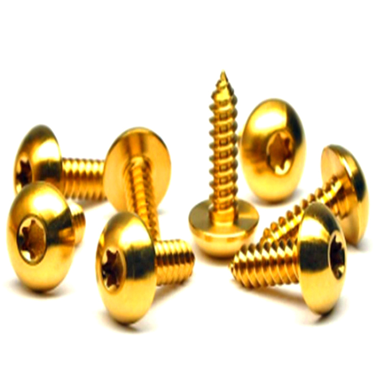Hot Sale M5 titanium self-tapping screw for wood furniture