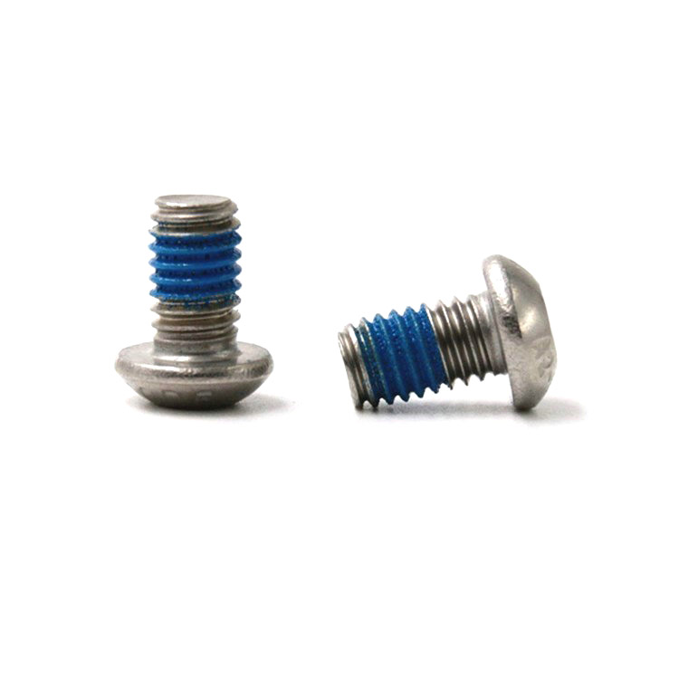 M2 button head socket  small micro screw with Nylon patch