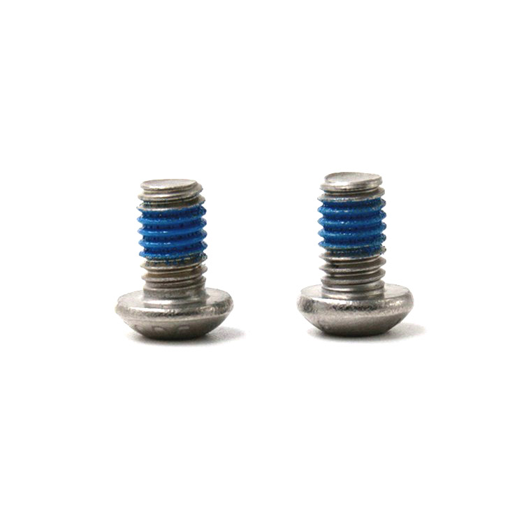 M2 button head socket  small micro screw with Nylon patch