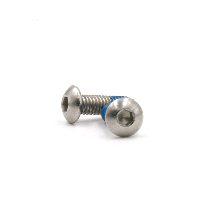 M3X6 button head socket  small micro screw with Nylon patch