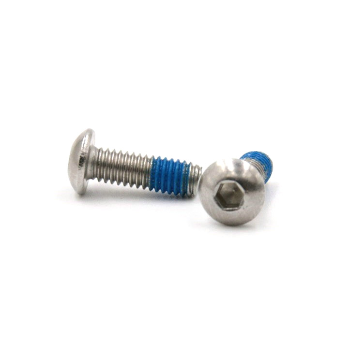 M3X6 button head socket  small micro screw with Nylon patch