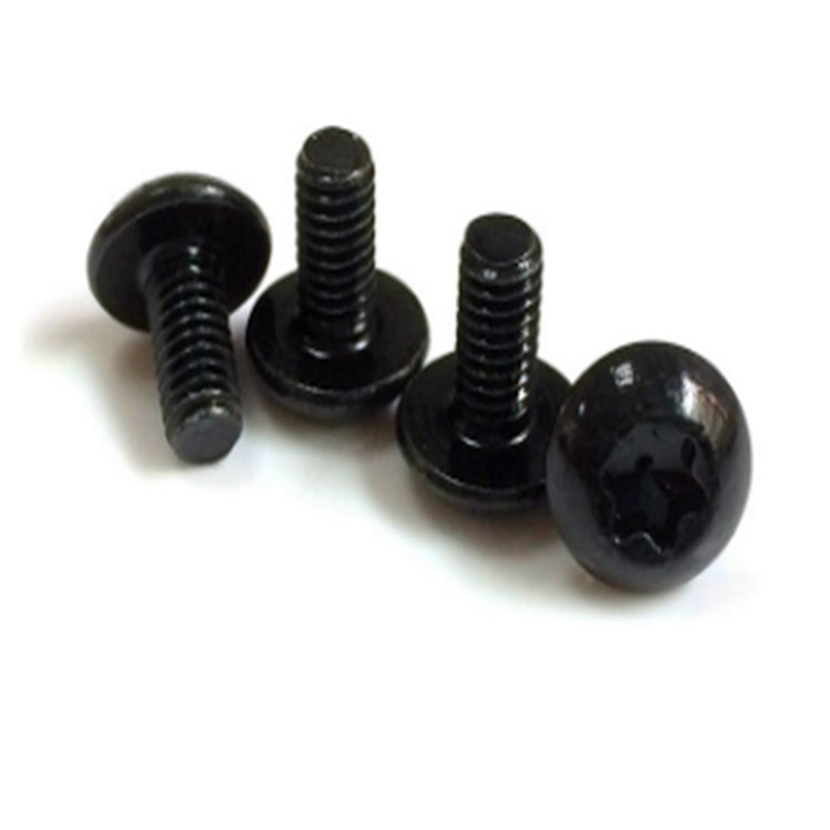 M4 Black Zinc Torx 6 lobes Hexalobular Socket Button Head Screw