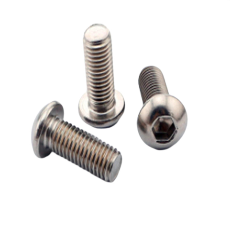 M8 Stainless Steel ISO7380 Hex Socket Button Head Screw