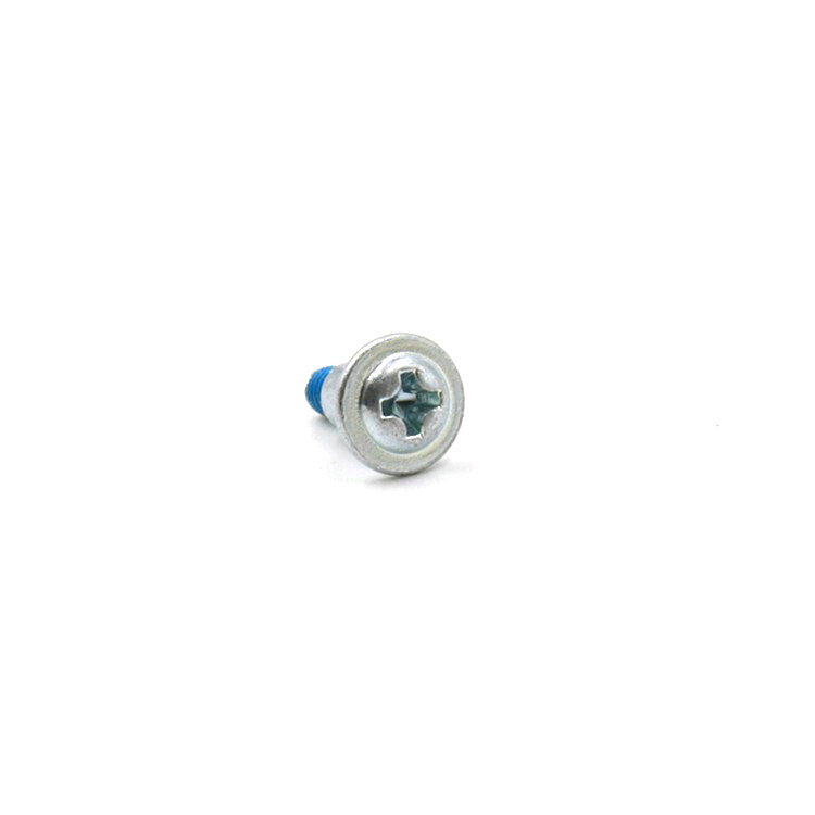 Pan washer head cross micro screw with nylon patch