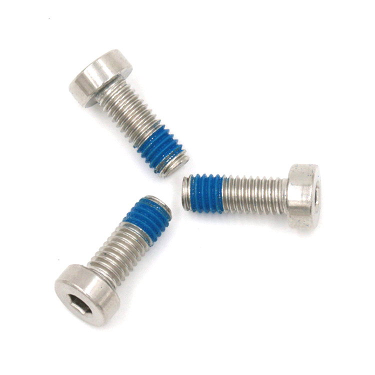 Stainless steel 18-8 hex socket low cup head mini micro locking screw
