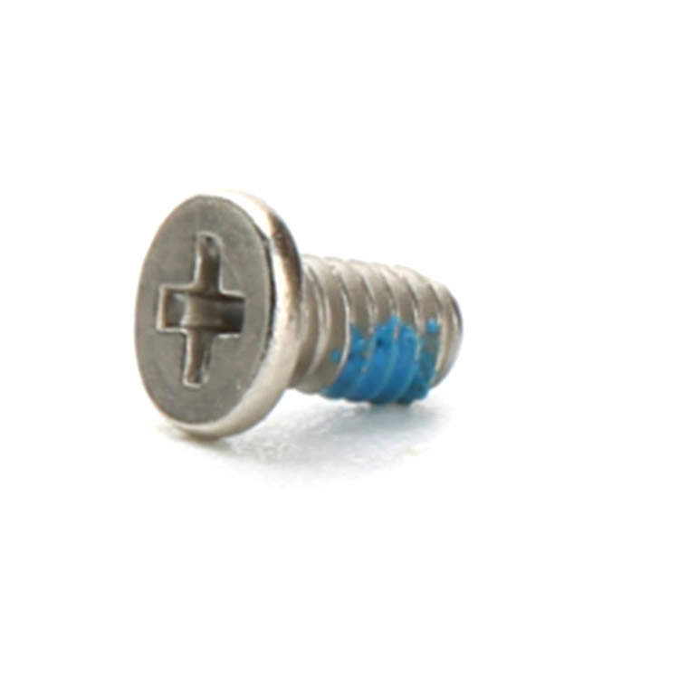 Stainless steel 304 flat head cross screw with nylon patch