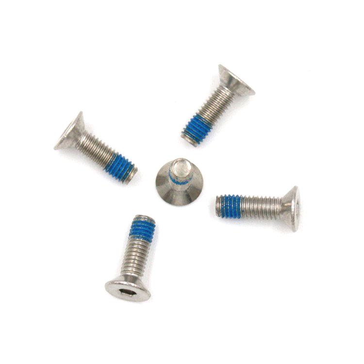 Stainless steel 304 M3 flat countersunk head hex socket micro mini locking screws