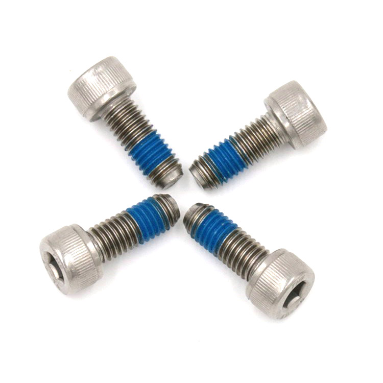 Stainless steel A2-70 hexagon socket cup head screw with nylon patch