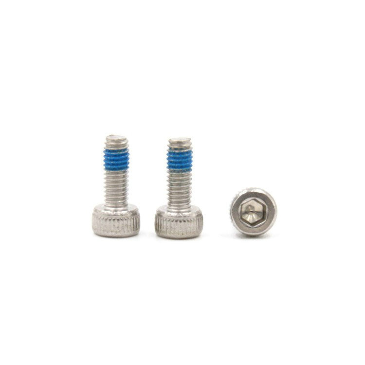 Stainless steel A2-70 hexagon socket low cup head locking screw