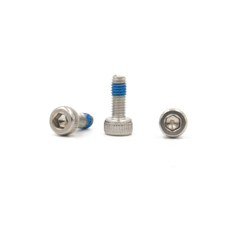 Stainless steel A2-70 hexagon socket low cup head locking screw