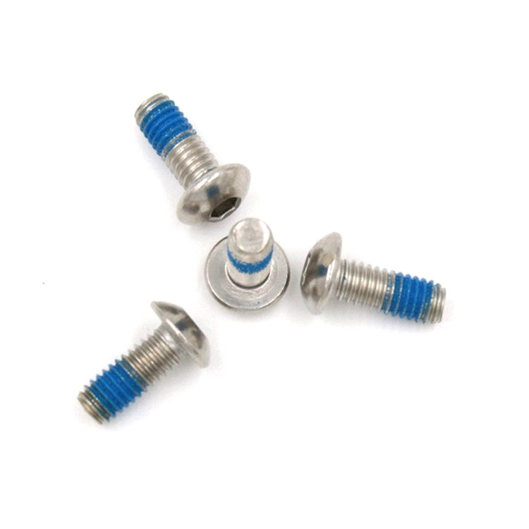 Stainless steel button head hex socket mini micro locking screw