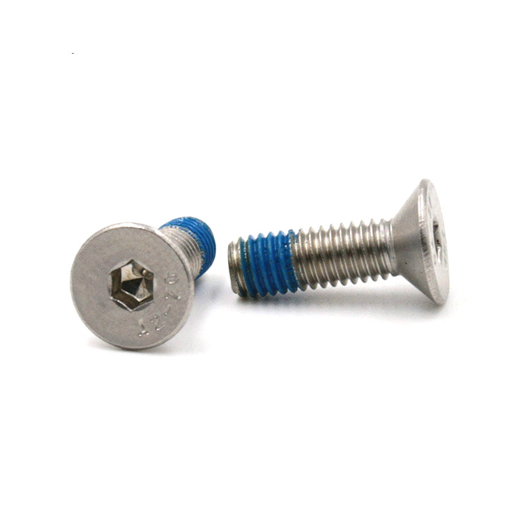 Stanless steel countersunk head socket micro mini locking screws