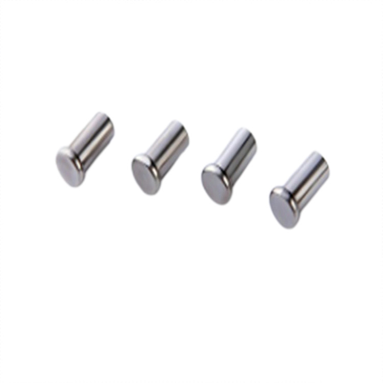 SUS201 stainless steel flat head semi tubular rivet