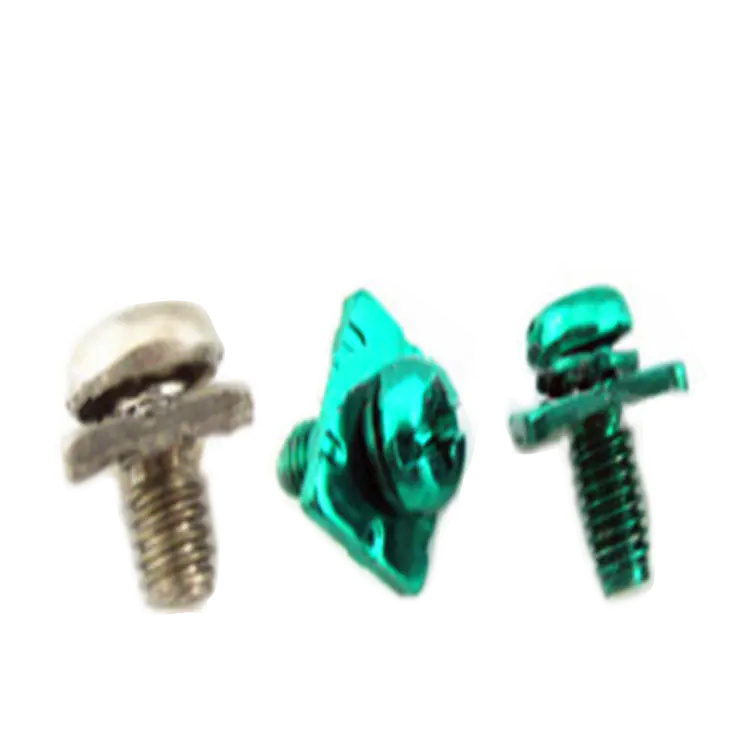 Pan head square washer combination set screw for terminal