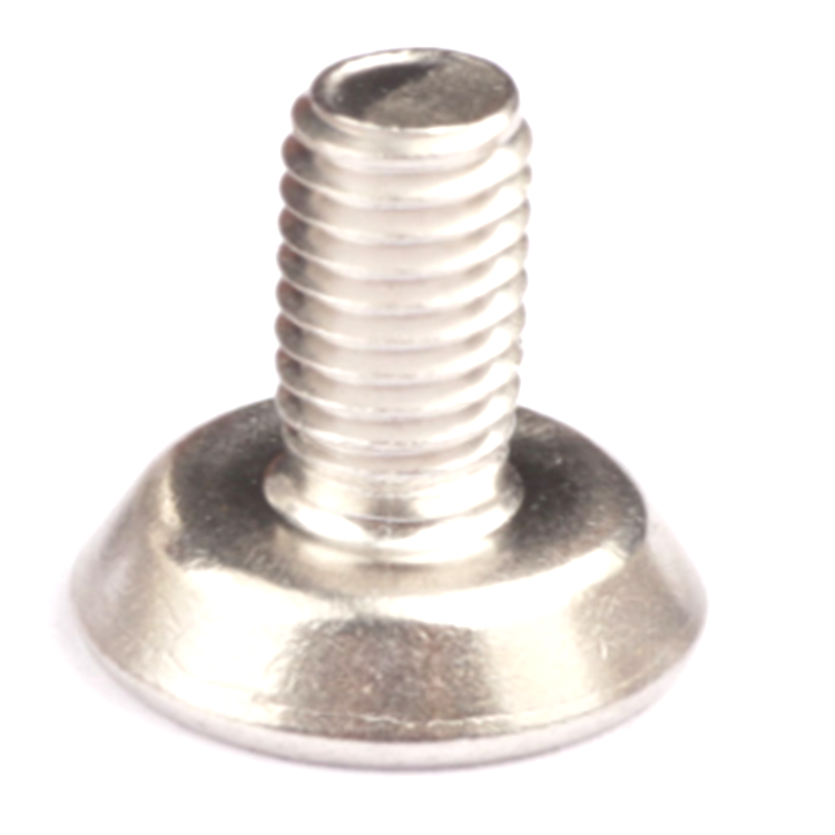 Stainless steel m3 T10 torx flat head undercut machine screws
