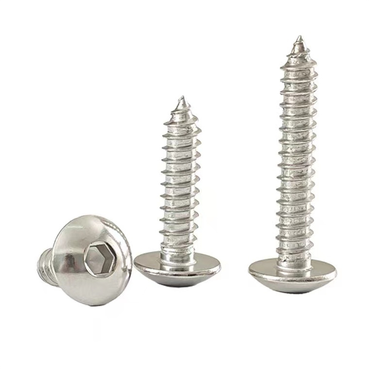 Stainless steel m4 socket allen umbrella head wood screw (1)Stainless steel m4 socket allen umbrella head wood screw 