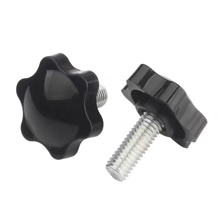 High quality m3 stainless steel nylon tip thumb screw 