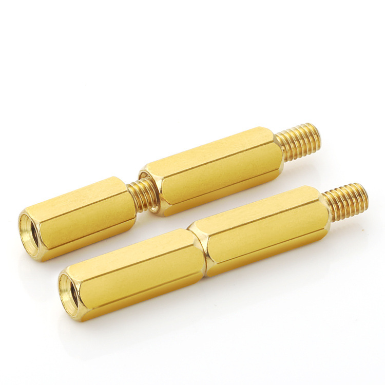 Hot sale m2.5 brass hex standoff for motherboard 