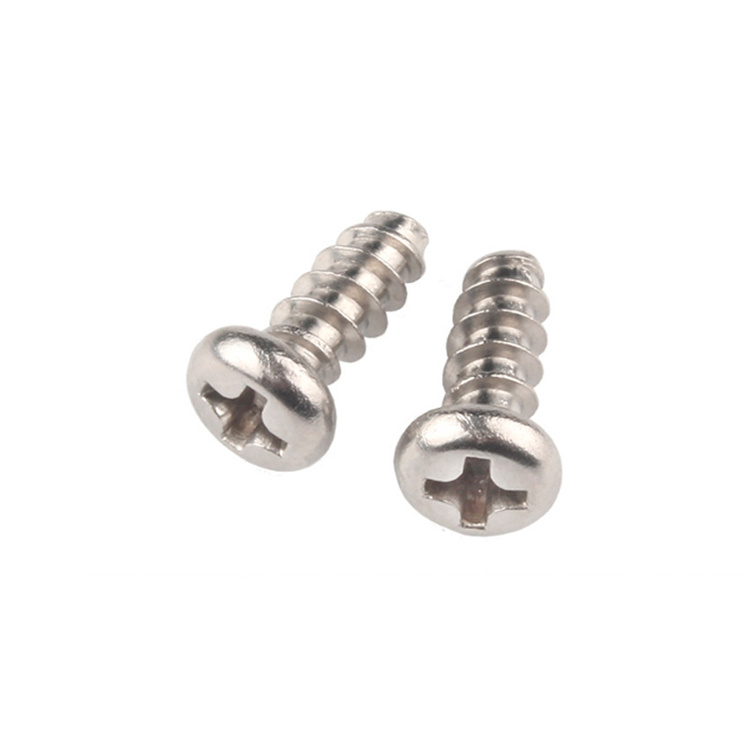 M1.6 pan head stainless micro screws for plastic 