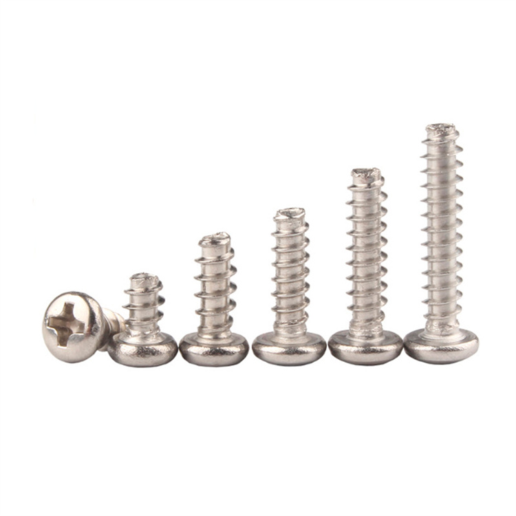 M1.6 pan head stainless micro screws for plastic 