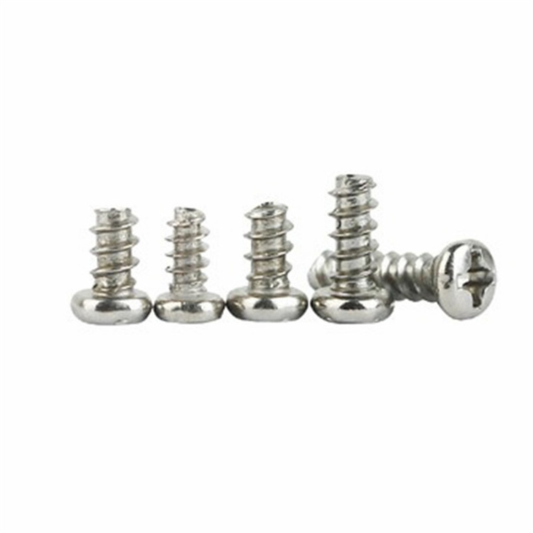 M1.6 pan head stainless micro screws for plastic 