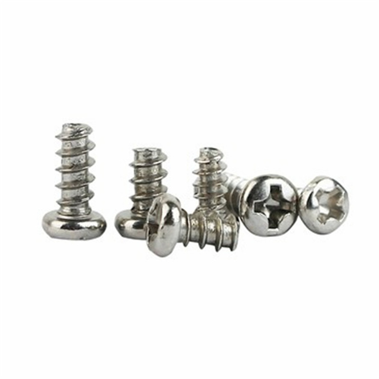 M1.6 pan head stainless micro screws for plastic 