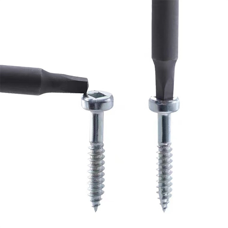 M4 low cup head stainless steel robertson screws 