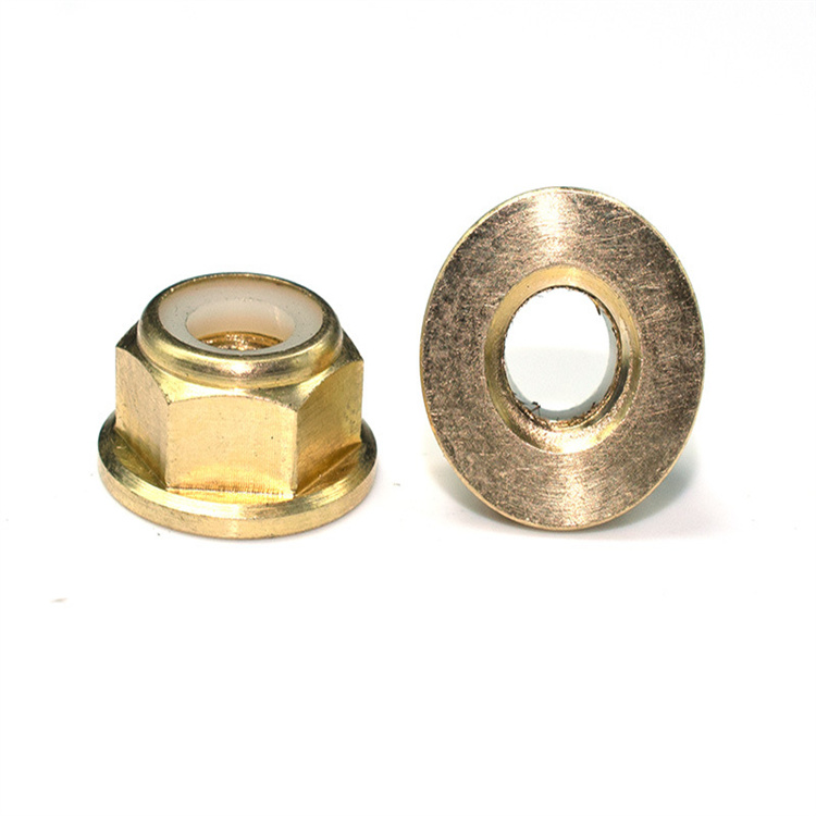 New design m4 flange brass nut for lead screw